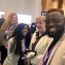 Noah Oloja at Parliament House, Canberra